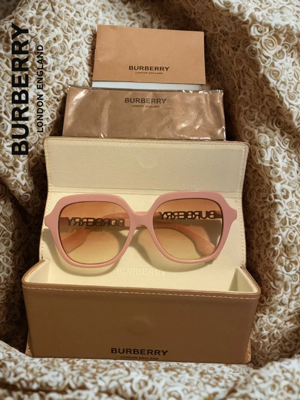 Authentic Burberry Joni BE4389 Designer Sunglasses